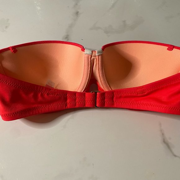 VICTORIA's SECRET Two Piece Bikini Top Bottom Colorblock Swimsuit Medium 32C - Picture 9 of 10